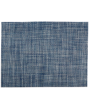 Chilewich Mini Basket Weave Placemat 14" X 19" In Blue