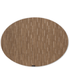 Chilewich Bamboo Oval Placemat In Tan/beige