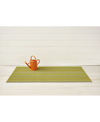 Chilewich Skinny Stripe Shag Runner - 24" X 72" In Yellow