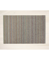 Chilewich Skinny Stripe Shag Big Mat - 36"x 60" In White