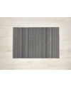 Chilewich Skinny Stripe Shag Utility -24" X 36" In Gray