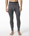 Stanfield's Men's 2 Layer Merino Wool Blend Thermal Long Johns In Gray