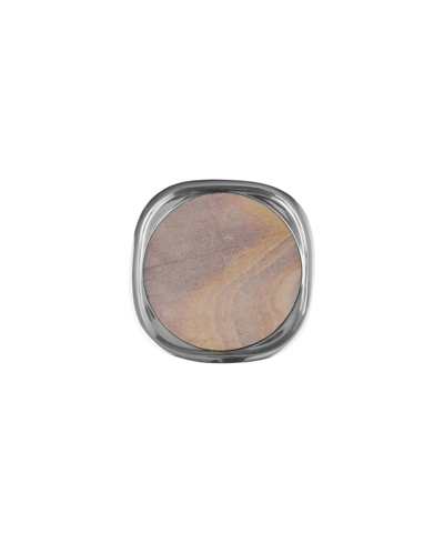 Nambe Sandstone Coaster, Set Of 4 In Brown