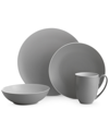 Nambe Pop Collection By Robin Levien 4-piece Place Setting In Gray