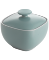 Nambe Pop Collection By Robin Levien Sugar Bowl In Blue