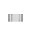 Madison Park Spa Reversible Cotton Bath Rug, 27" X 45" Bedding In Gray