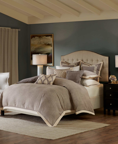 Madison Park Signature Shades Of Grey 8-pc. Comforter Set, Queen Bedding In Gray