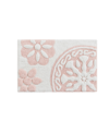 Madison Park Casablanca Tufted Cotton Bath Rug, 20" X 30" Bedding In Pink