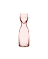 Nude Glass Mr. & Mrs. Large Bedside Water Set, Dusty Rose In Pink