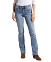Silver Jeans Co. Women's Suki Mid Rise Slim Bootcut Jeans In Blue