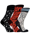 Love Sock Company Women's Wild Cats Bundle Of Cotton, Seamless Toe Premium Colorful Animal Print Patterned Crew Socks, In Multi