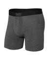 Saxx Ultra Super Soft Relaxed Fit Boxer Briefs In Gray