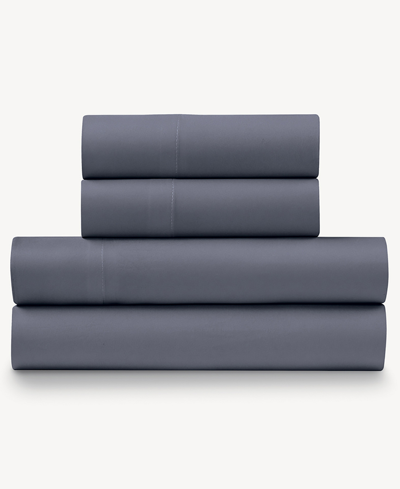 Ella Jayne Super Soft Triple Brushed Microfiber 4-piece Sheet Set - Full Bedding In Charcoal