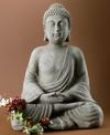 ST. CROIX KINDWER 20" TALL SERENE MEDITATING BUDDHA STATUE