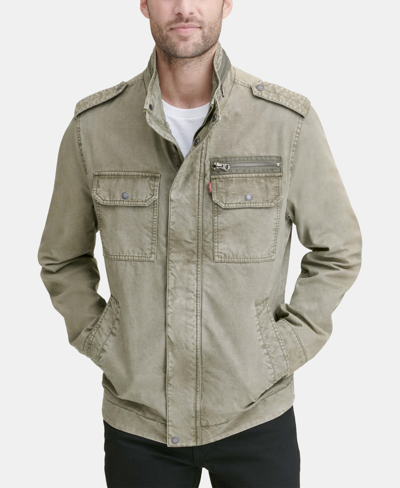 Levi's Men's Field Jacket In Light Olive