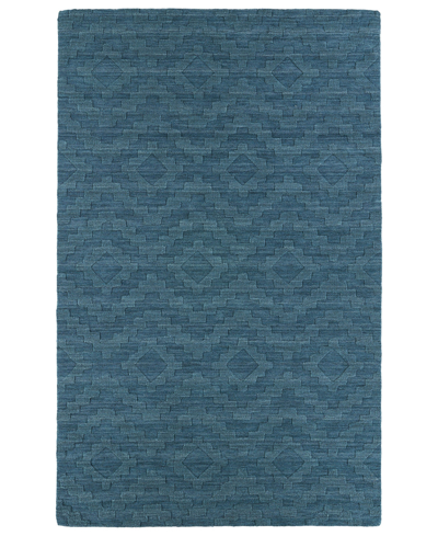 Kaleen Imprints Modern Ipm04-78 Turquoise 5' X 8' Area Rug