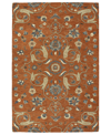 KALEEN HELENA 3213-53 PAPRIKA 8' X 10' AREA RUG