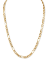 ESQUIRE MEN'S JEWELRY CUBAN FIGARO LINK 22" CHAIN NECKLACE, CREATED FOR MACY'S