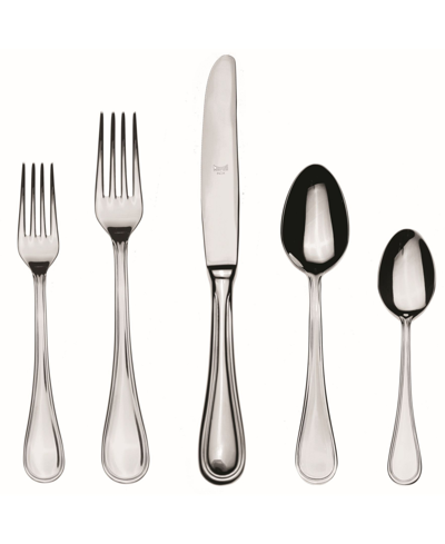 Mepra Boehme Flatware Set, 20 Pieces In Silver-tone