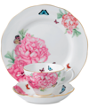 Royal Albert Mirand Kerr Gratitude 3-piece China Set In Blue