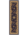 Km Home Closeout!  Pesaro Imperial 2'2" X 7'7" Runner In Blue