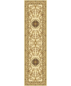Km Home Closeout!  1419/1314/ivory Navelli Ivory 2'2" X 8' Runner Rug In Ivory/cream