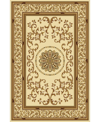 KM HOME CLOSEOUT! KM HOME 1419/1313/IVORY NAVELLI IVORY 7'9" X 11'6" AREA RUG