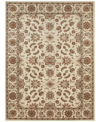 Km Home Closeout!  Pesaro Meshed Ivory 5'5" X 7'7" Area Rug In Ivory/cream
