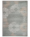 Km Home Closeout!  Teramo Intrigue 3' 3" X 4' 11" Area Rug In Gray