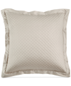 Charter Club Damask Quilted Cotton Sham, European, Created For Macy's Bedding In Tan/beige