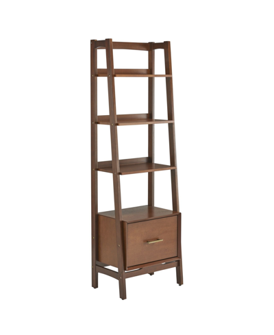 Crosley Landon Small Etagere In Brown