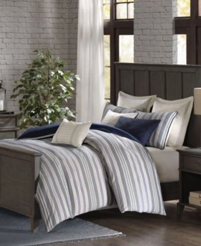 Madison Park Signature Farmhouse Comforter Sets Bedding In Blue