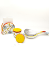 Euro Ceramica Duomo Table Accessory Set In Multi