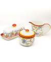 Euro Ceramica Duomo Breakfast Accessory Set In Multi