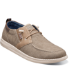 Nunn Bush Brewski Wallabee Canvas Slip-on Sneaker In Tan/beige