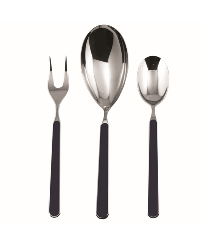 Mepra Serving Set Fantasia Flatware Set, Set Of 3 In Open Misce