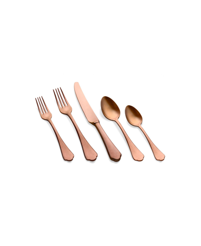 Mepra Dolce Vita Flatware Set, 20 Pieces In Bronze