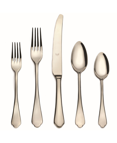 Mepra Dolce Vita Flatware Set, 20 Pieces In Silver-tone