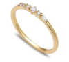 Giani Bernini Cubic Zirconia Baguette Band In 18k Gold-plated Sterling Silver, Created For Macy's In Gold