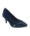 Impo Women's Elida Stretch Dress Pumps Women's Shoes In Blue