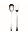 MEPRA SERVING FORK AND SPOON LINEA CUTLERY, SET OF 2