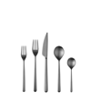 Mepra Linea Flatware Set, 5 Pieces In Silver