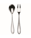 Mepra Serving Set Fork And Spoon Forma Flatware Set, Set Of 2 In Silver