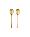 Mepra Due Ice Oro Salad Servers Set, 2 Piece In Gold