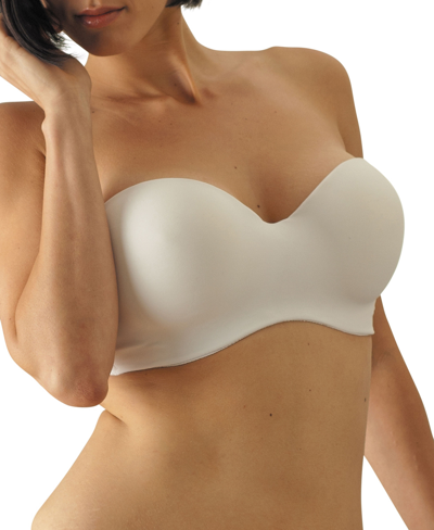 Carnival Women's Full Figure Strapless Bra In Ivory