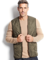 Barbour Polarquilt Zip-liner Vest In Green