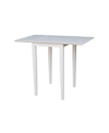 International Concepts Small Dropleaf Table In Tan/beige
