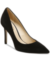 Sam Edelman Hazel Pointed Toe Heel In Black Suede