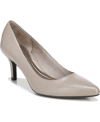 Lifestride Sevyn Pointed Toe Pump In Tan/beige