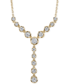 Sirena Diamond Lariat Necklace (1 Ct. T.w) In 14k Gold Or White Gold In White